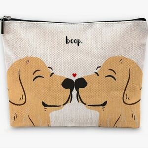 Golden Retriever Make-up Bag-new